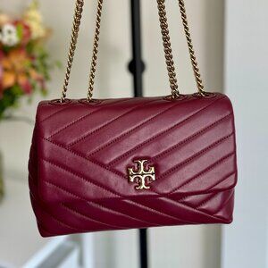 Tory Burch Kira Chevron Small Convertible Shoulder Bag